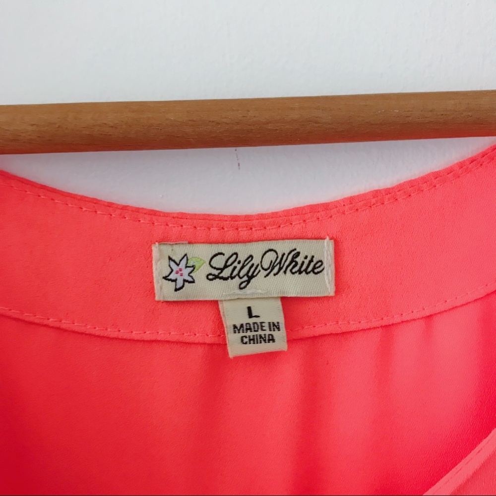 Bright Pink Dressy Top - Picture 3 of 5